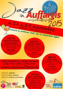 2015-11 Affiche Jazz in Auffargis