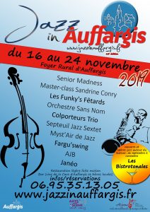 2019-11 Affiche Jazz in Auffargis