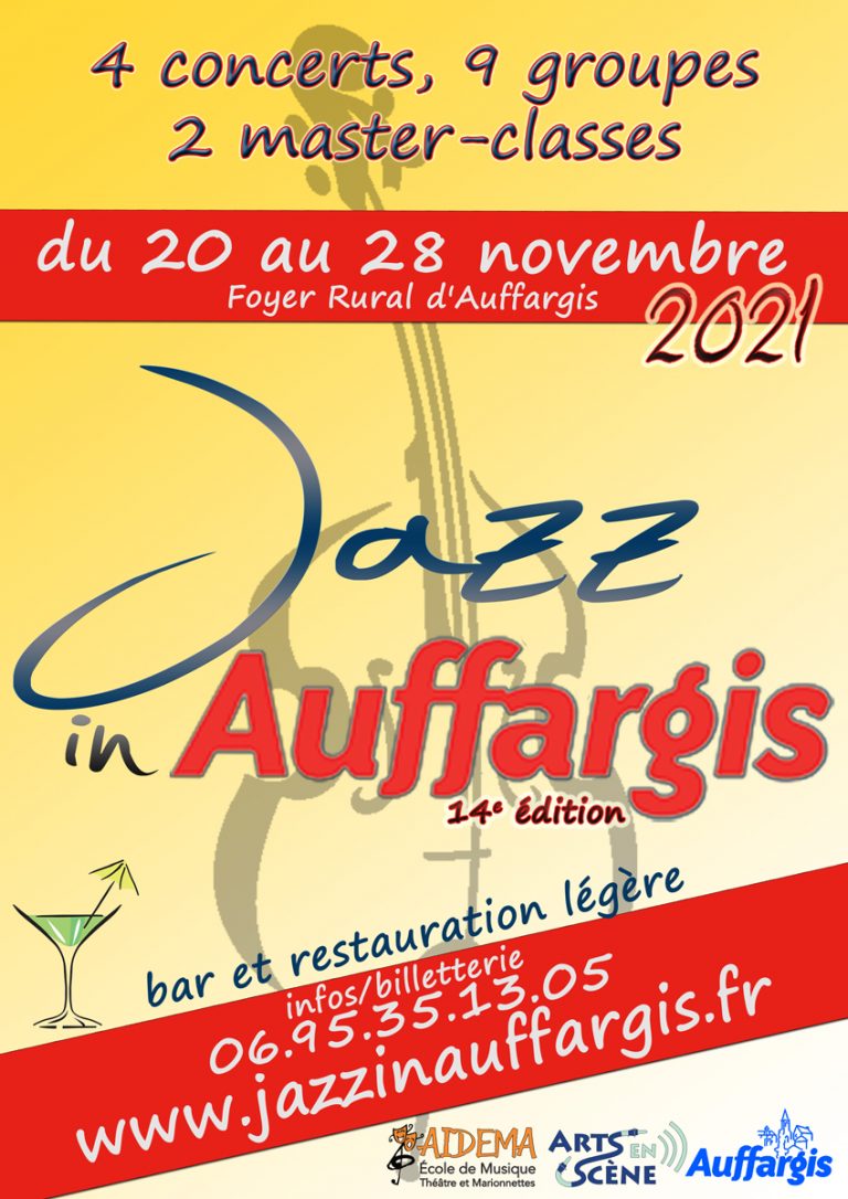2021-11 Affiche Jazz in Auffargis